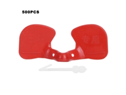 500 Gafas Antipicoteo Para Gallinas Ciegas, Equipo Para Granjas Avícolas, Aves De Corral, Abs Rojo