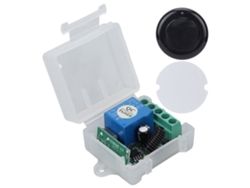 Mali interruptor de Controle Remoto Akrko1sy 1 Canal 12v Dc para Portões Janelas Sinal Controle Relé Sem Fio