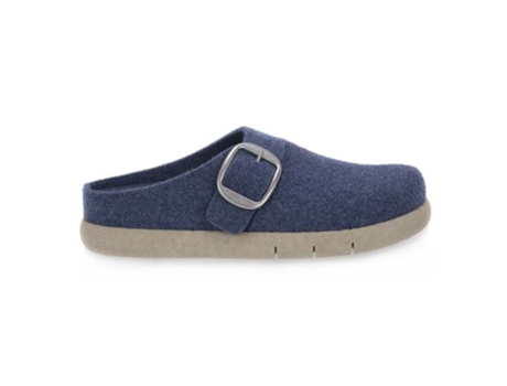 Chanclas de Mujer GRÜNLAND Indaco Fieltro Azul (40)