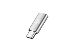 Adaptador Lightning a USB-C, carga rápida PD de 27 W, color plata Hexinyigjly