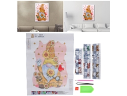 Kit De Pintura De Diamantes 5d Diy Para Decoración Del Hogar Con Herramientas - Regalo Dz573