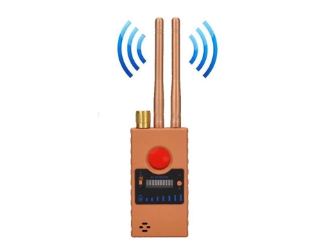 Detector de señal RF, señal inalámbrica de detección de errores para detectar cámaras espía, dispositivos de escucha, rastreador GPS negro BISBISOU...