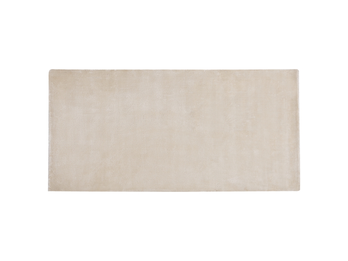 Alfombra de pelo corto BELIANI Gesi ii de Viscosa Beige 80x150