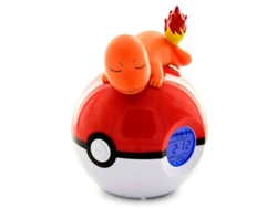 Teknofun Pokemon Charmander Pokeball Lámpara Despertador