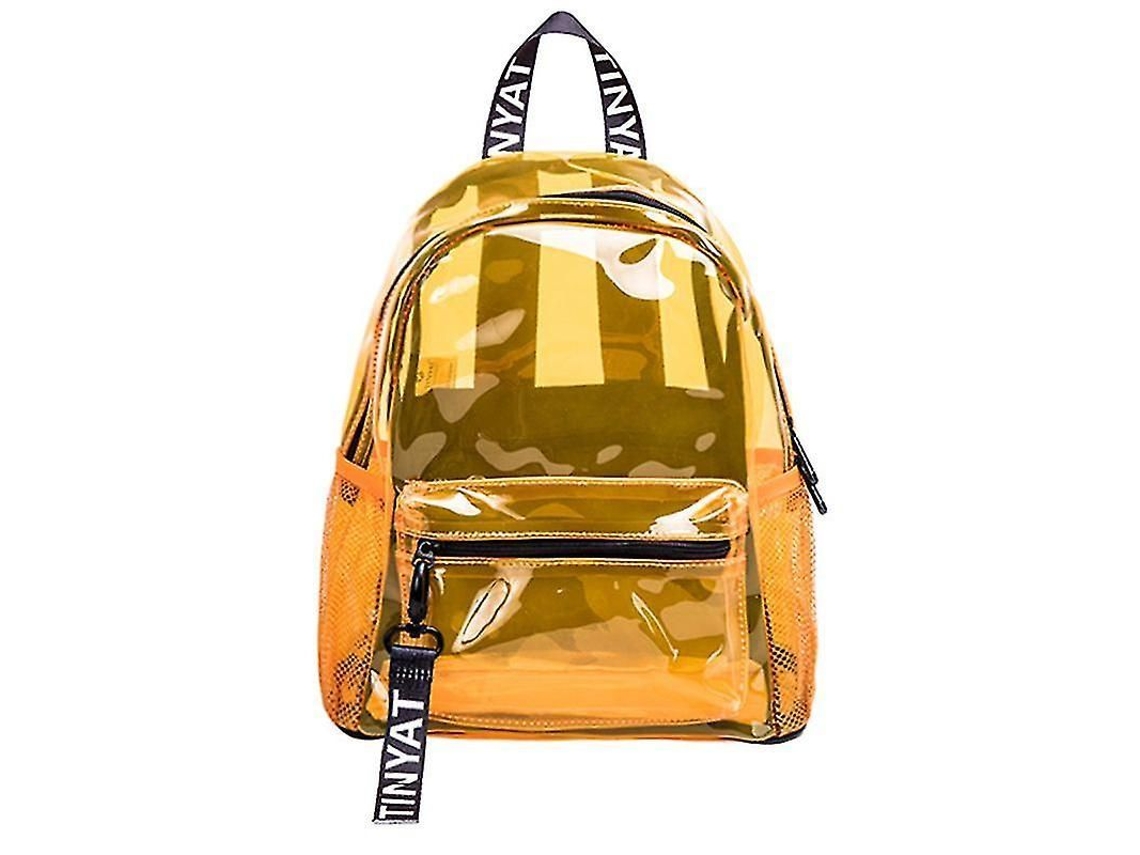 2026-mochila Transparente De Pvc Para Jóvenes Mujeres Escolar Viaje Diario Moda Resistente