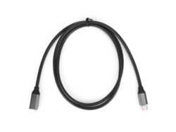 Cable De Extensión Usb-c 3.1 Pd 4k60hz 60w 3a Macho A Hembra 0,5 M Hd Pvc Aleación De Aluminio