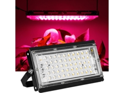 Solución de cultivo en interiores, luz LED de cultivo de espectro completo para un desarrollo y una cosecha optimizados de las plantas, diseño resistente al agua que...