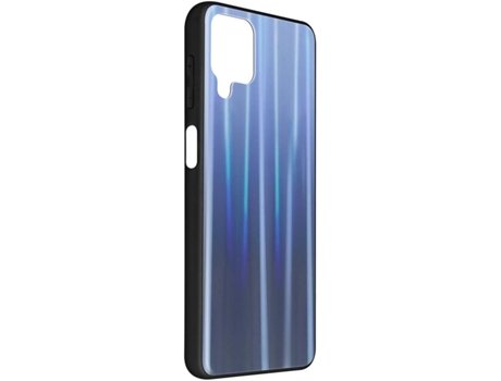 Carcasa Samsung Galaxy A12 AVIZAR BACK-PERLA-BL-A125F Azul
