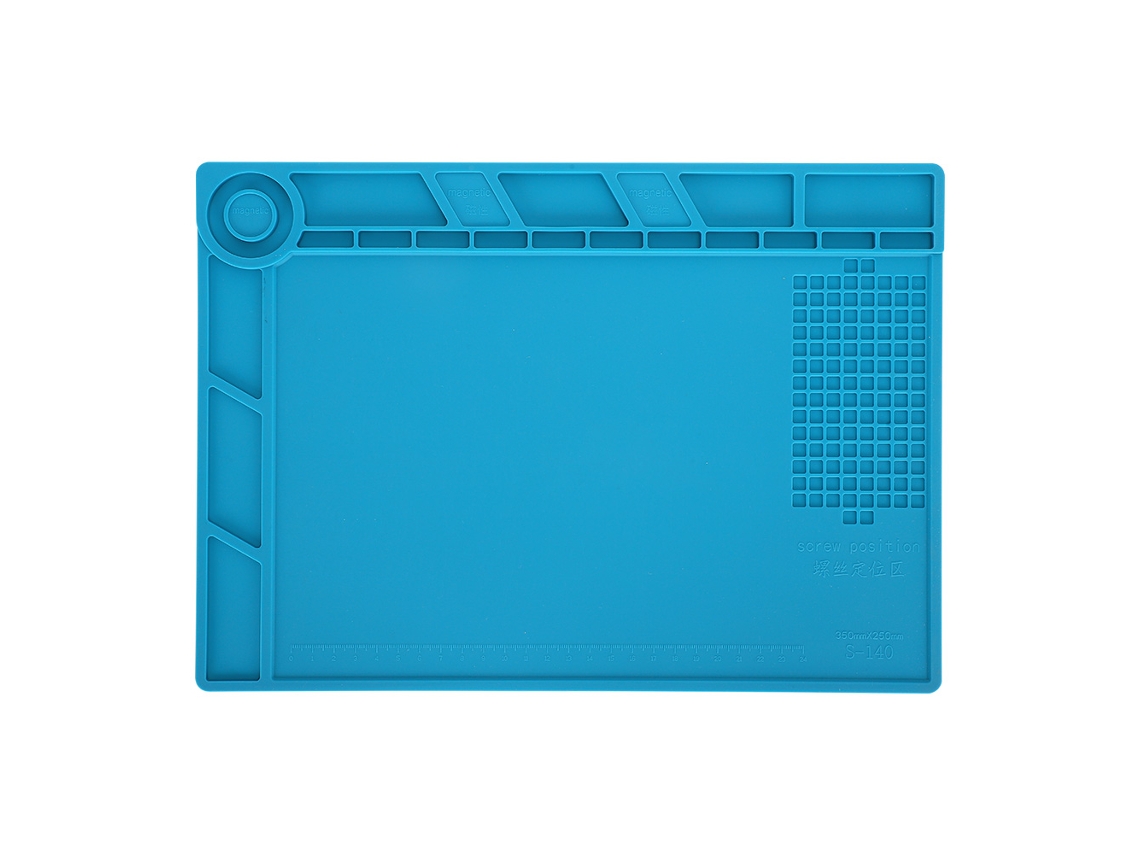 Tapete De Aislamiento Térmico (resistente A Altas Temperaturas, Aislamiento Térmico) Tapete De Silicona S-140 Para Mesa De Trabajo De Reparación De Teléfonos Móviles Y Computadoras