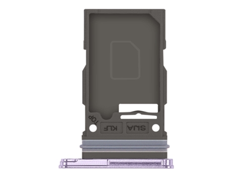 Bandeja Tarjeta SIM de Repuesto para Samsung Galaxy S21 FE violeta CLAPPIO