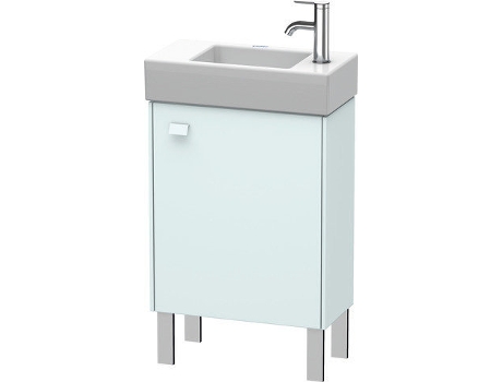 Mueble bajo lavabo DURAVIT Brioso de 48,4 x 23,9 cm 1 puerta con bisagra a la derecha 1 balda de cristal para lavabo Vero Air 072450