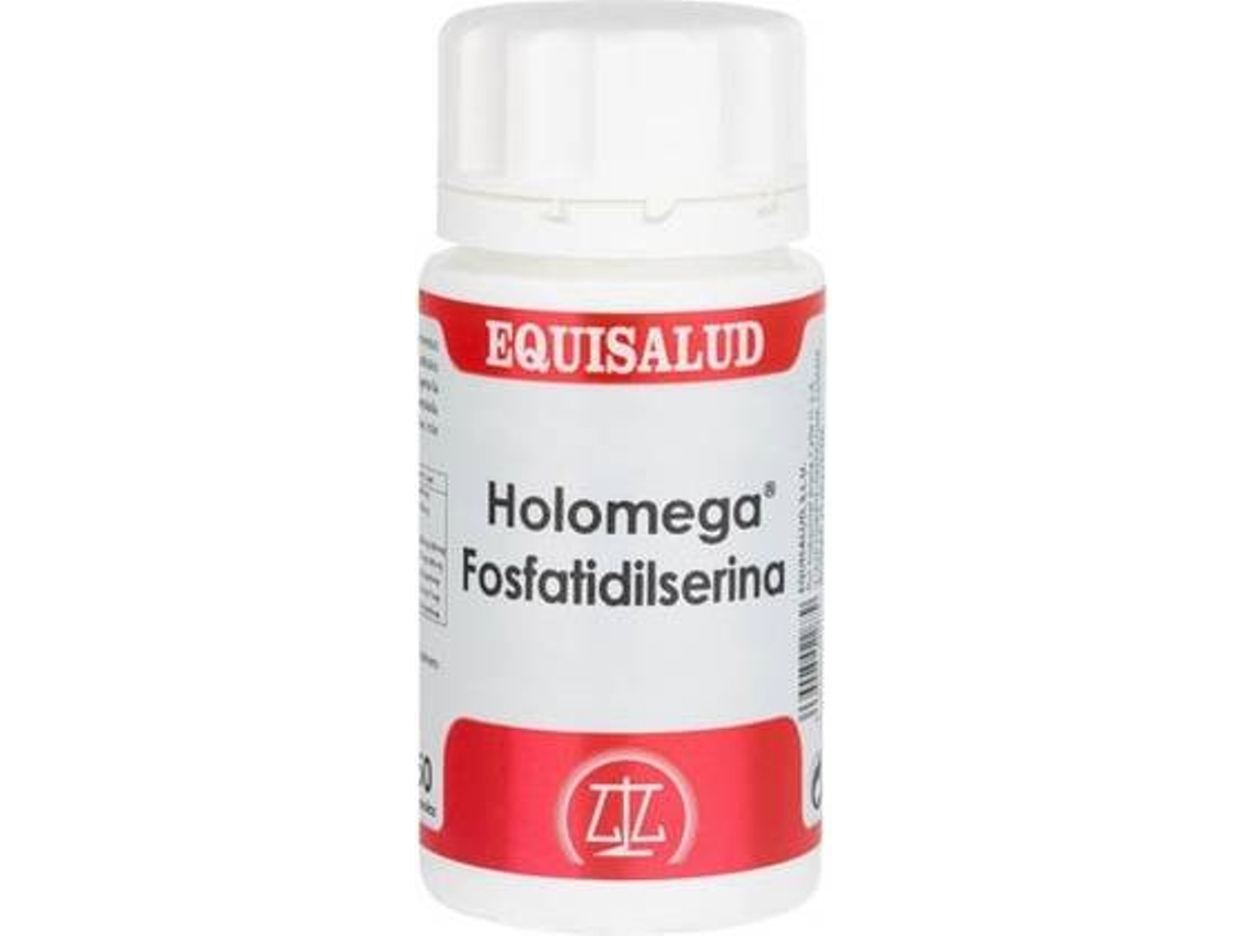 Complemento Alimentar EQUISALUD Holomega Fosfatidilserina (50 cápsulas)