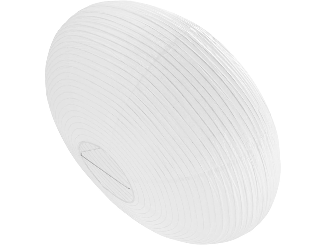 Adorno Colgante De Papel Blanco Plegable Para Hacer Tú Mismo, Pequeño Portalámparas Colgante Decorativo, Ligero Y Práctico.