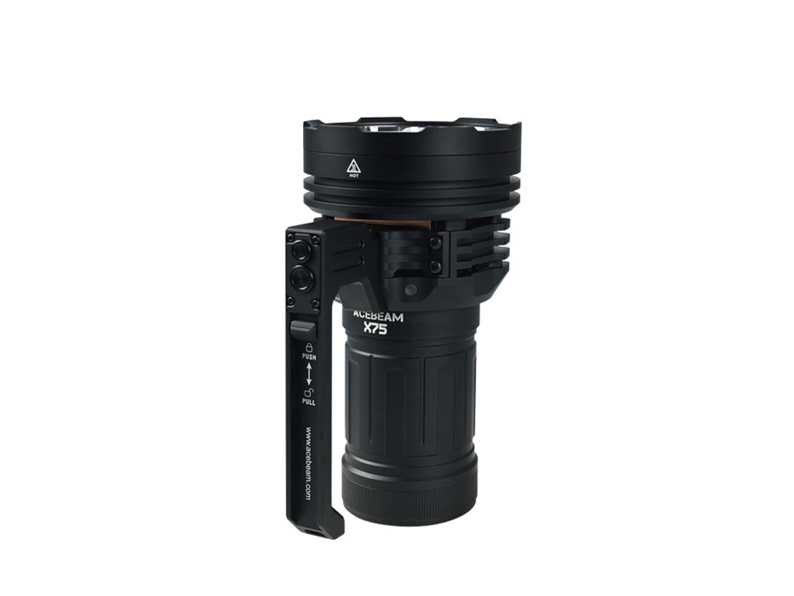 Linterna Acebeam X75 Xhp 70.3 negra