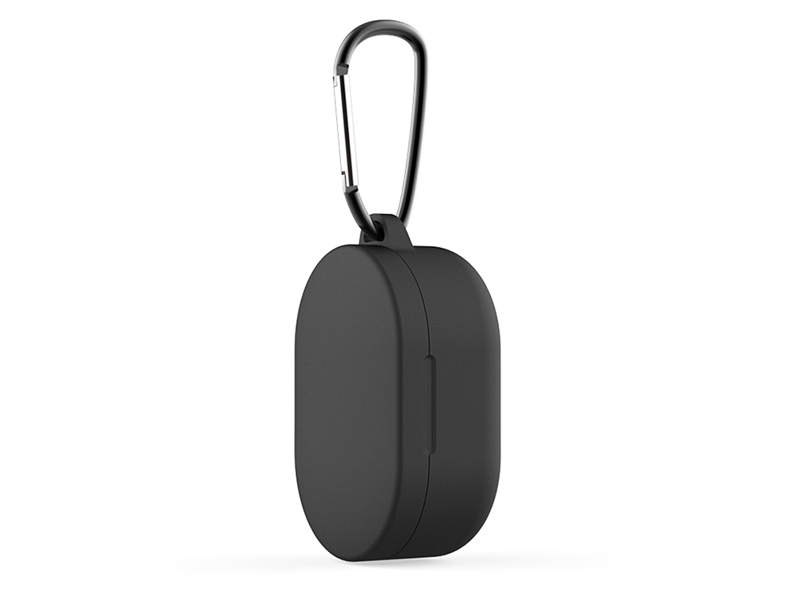Caso Para Auriculares (antipérdida, Antichoque) Yuexinghui Redmi Airdots Funda De Silicona Negra