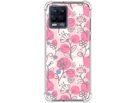 Carcasa Realme 8 4G TUMUNDOSMARTPHONE Dibujos Antigolpes Flores 07 Multicolor
