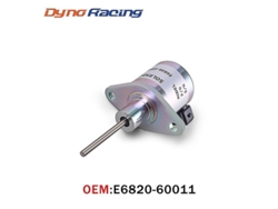 Válvula solenoide de parada eléctrica del motor E6820 60011 E6850 60012 compatible con tractores Kioti CHARM DK35, DK40 y DK45