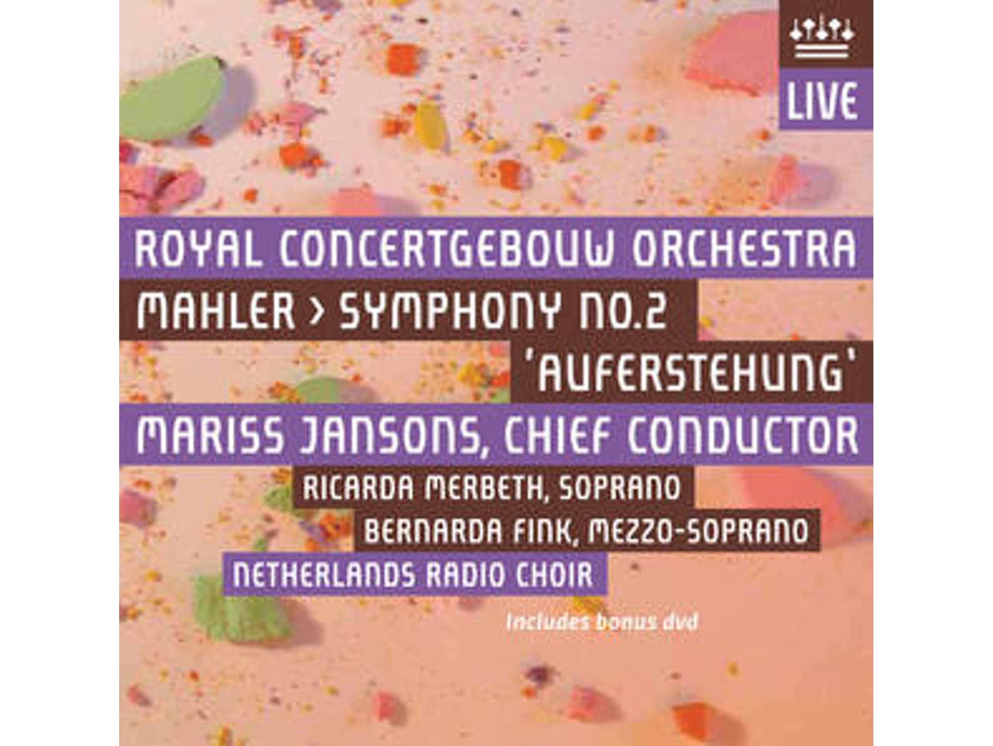 CD+DVD Royal Concertgebouw Orchestra - Mahler: Symphony No. 2 'Auferstehung'