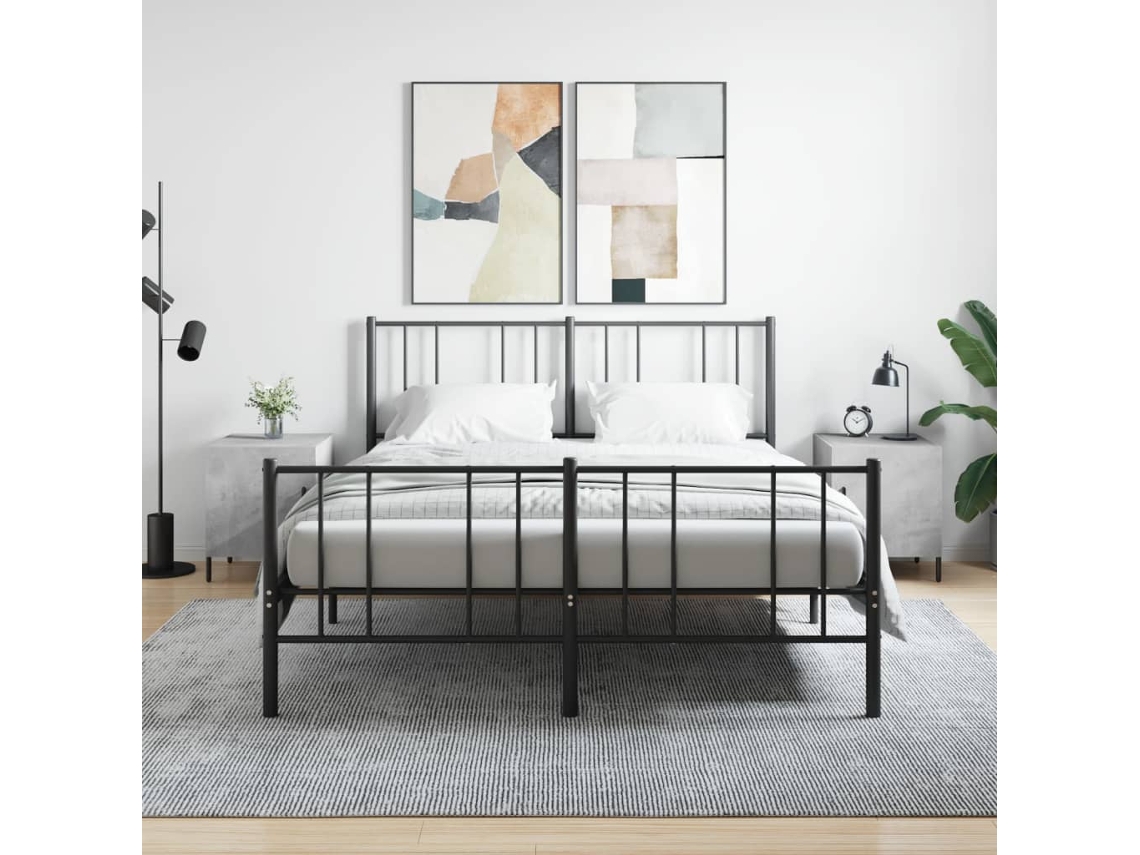 Mesitas de Noche 2Pzs 40X40X50 Cm Derivados Madera Gris Cemento