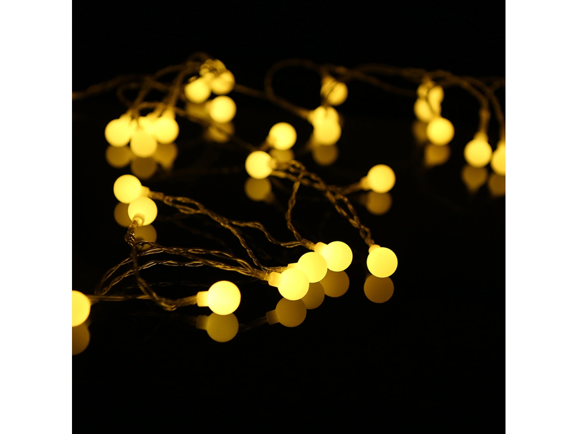 Guirnalda De Luces Led Tomshine De 13 M/42,7 Pies Con 100 Led, Control Remoto, 8 Modos, Clasificación Ip44 Para Decoración.