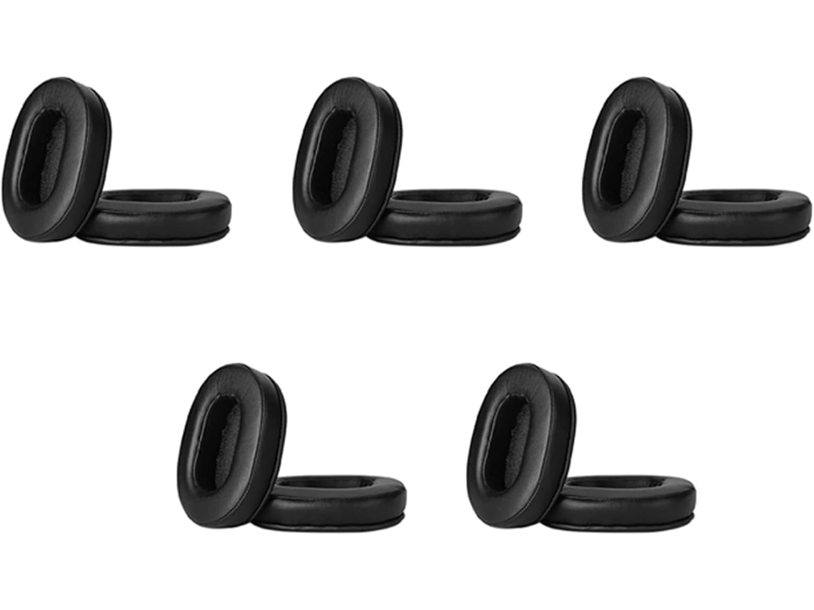 5 Almohadillas De Repuesto De Espuma Viscoelástica Para Auriculares M50x