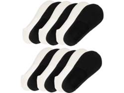 6 pares de calcetines invisibles de corte bajo
