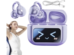 Auriculares Con Cable Y Clip, Con Almohadillas Impermeables Para Los Oídos, Ideales Para Practicar Deporte.