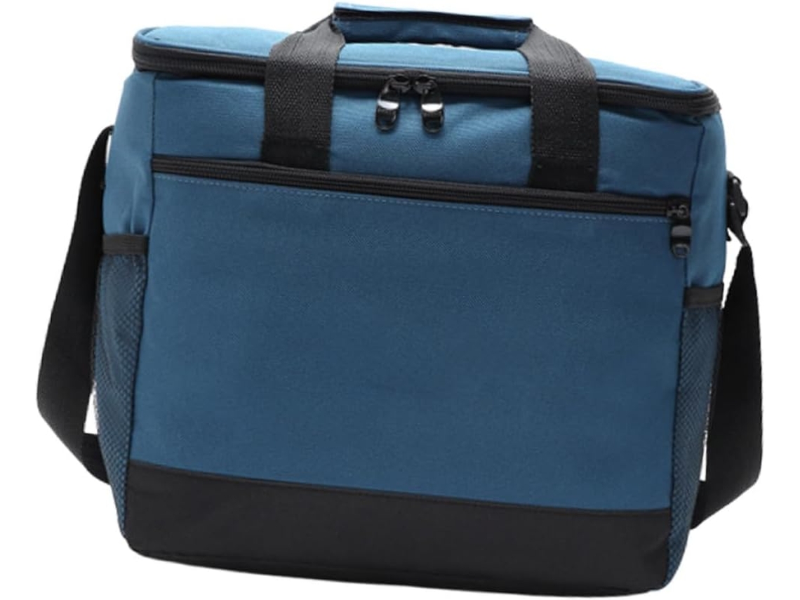 Bolsa Térmica Inoomp Azul Para Picnics, Para Almacenar Alimentos Y Hielo. Bolsa Isotérmica Con Forro De Peva Y Exterior