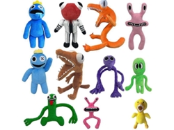 Juguetes de peluche Rainbow Friends para niños, regalos de Halloween Ly Ebike
