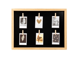 Adventure MDF frame, 3 clamps, 40x30 cm, nature