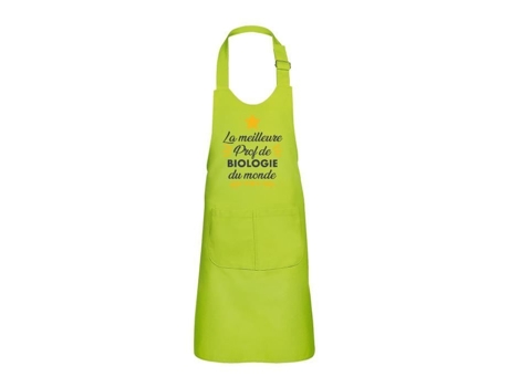 Delantal infantil 2 bolsillos de cocina vert la meilleure