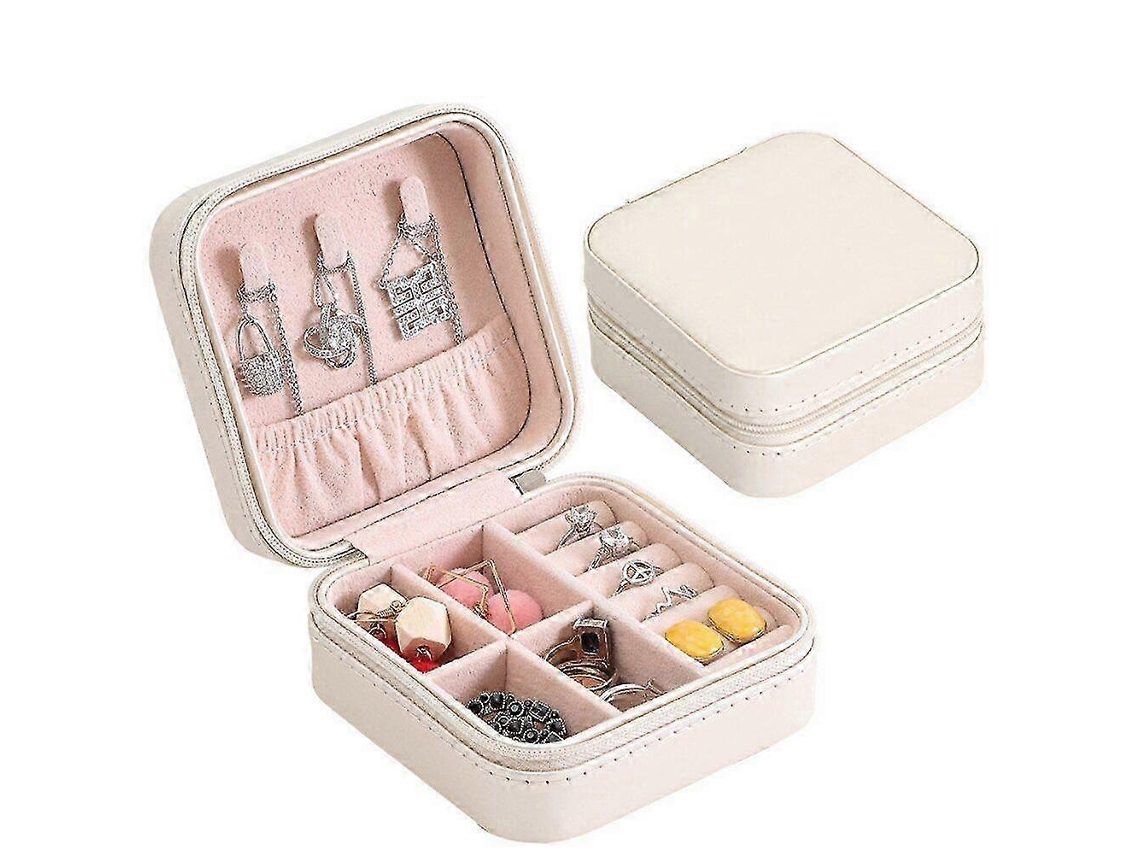 Joyero portátil, estuche de viaje multifuncional para collares. Hengjian