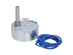 Juego De 2 Minimotores Síncronos De 5-6 Rpm, 4 W De Rotación En Sentido Horario, Ac100-127v, Tyc, Aluminio Y Latón.