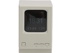 Altavoz Para Pc Con Reloj Digital Portátil De Escritorio De Estilo Retro