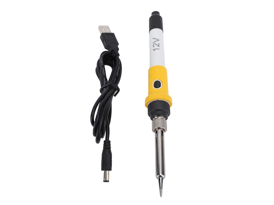 Herramienta De Soldadura Eléctrica Portátil Con Clip Para Coche, 12 V Cc, Con Cable De Silicona Para Reparaciones.