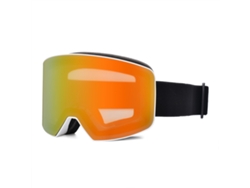 Óculos De Esqui/snowboard Para Adultos Com Proteção Uv 100 E Anti Embaciamento