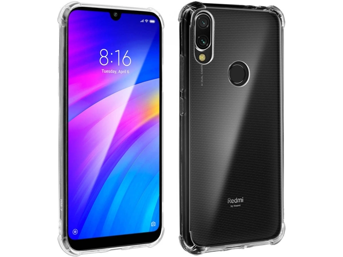 Carcasa Xiaomi Redmi 7 AVIZAR Bumper Transparente