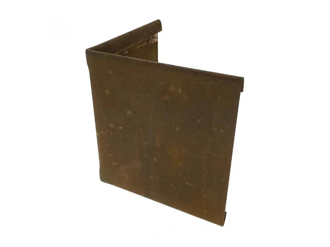 Unión de borde de 90° en acero Corten
