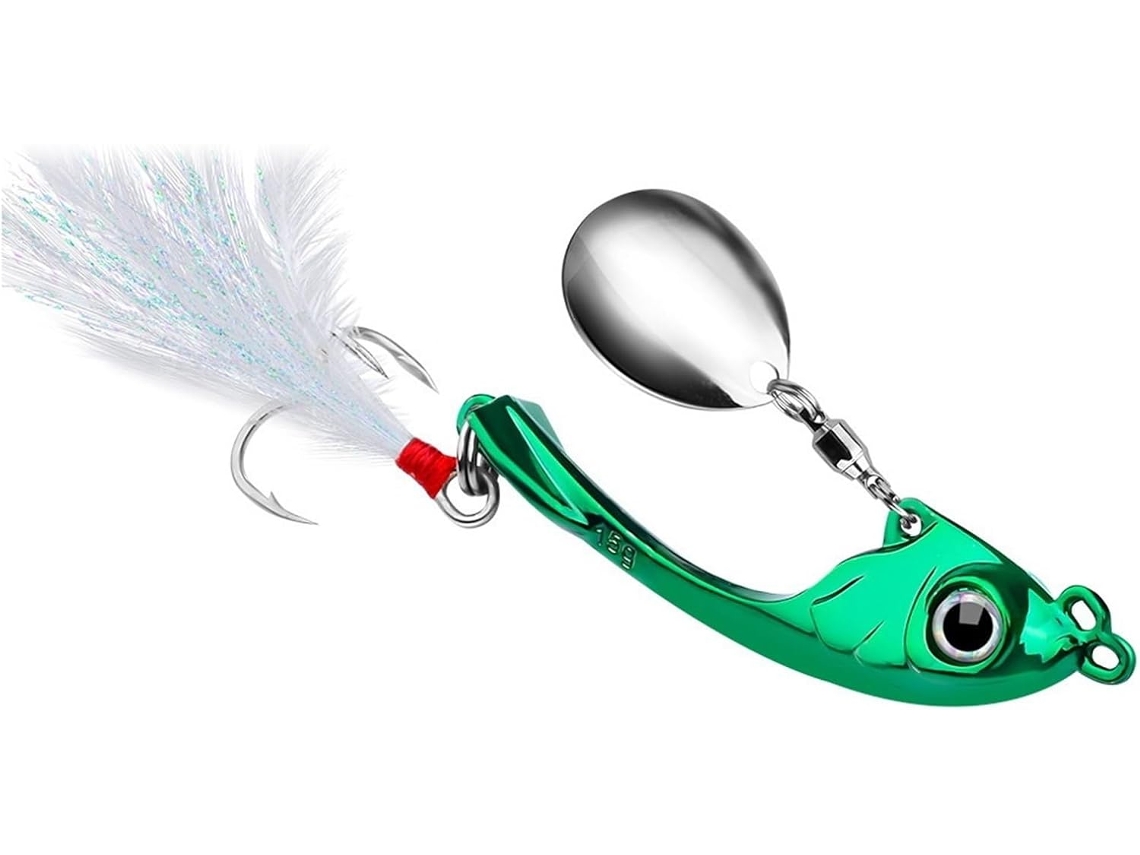 Anzuelo De Pesca 9 G, 13 G Y 17 Señuelo Metálico Para Curricán, Spinning Spoon Wobbler, Cebo Duro Que Se Hu...