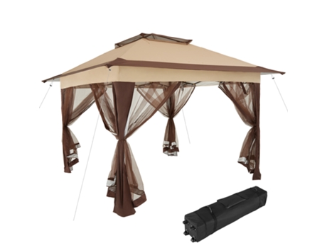 Carpa Plegable Carabobo 3,64X3,64X2,94M TECTAKE