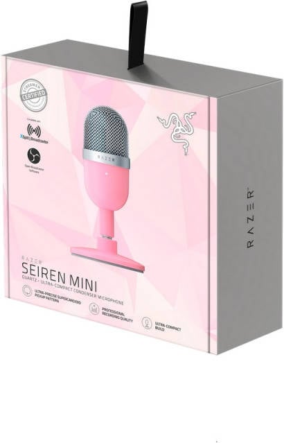 Micrófono Gaming RAZER Seiren Mini Cuarzo