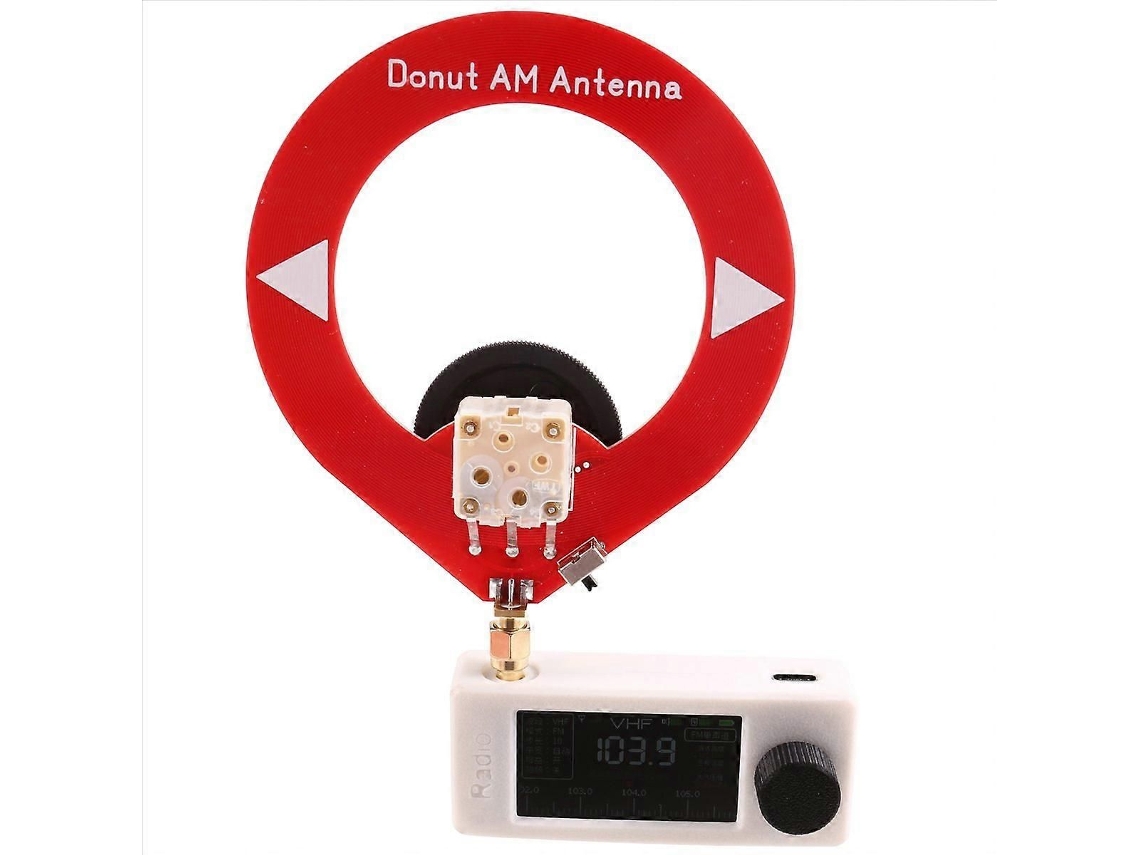 Receptor de radio portátil de onda corta GOKOCO Si4732 (0,5 a 108 MHz)