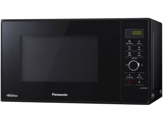 Microondas Panasonic 23 litros y grill, Inverter - NN-GD34HWSUG