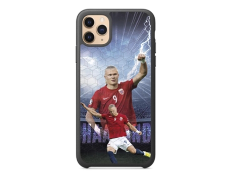 Funda Móvil Oficial Norges Fotballforbund para iPhone 11 Pro Max PHONECASES3D Piel Sintética Negro