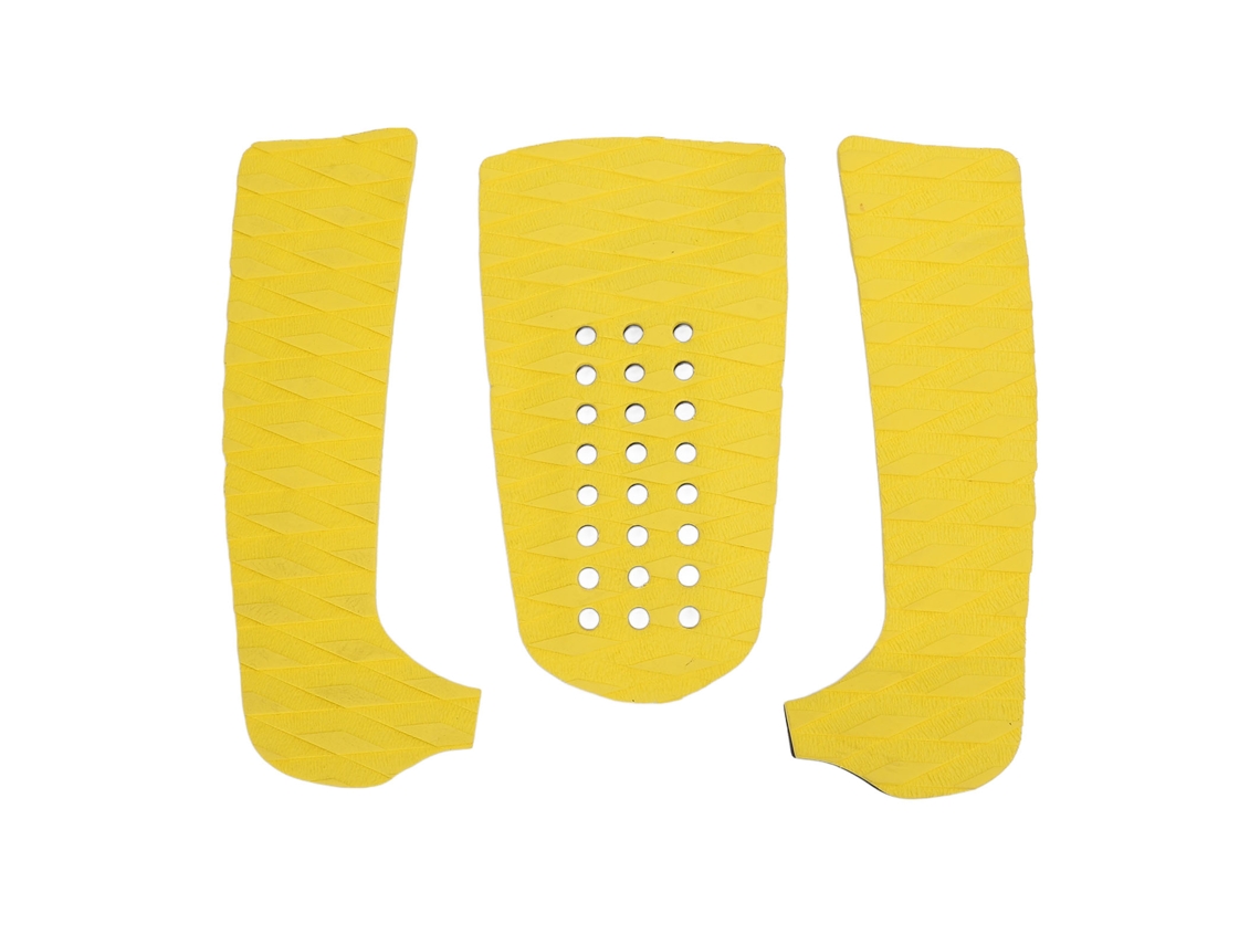3 Protectores Antideslizantes De Eva Para Tablas De Surf, Paddleboard, Longboard Y Shortboard - Amarillo