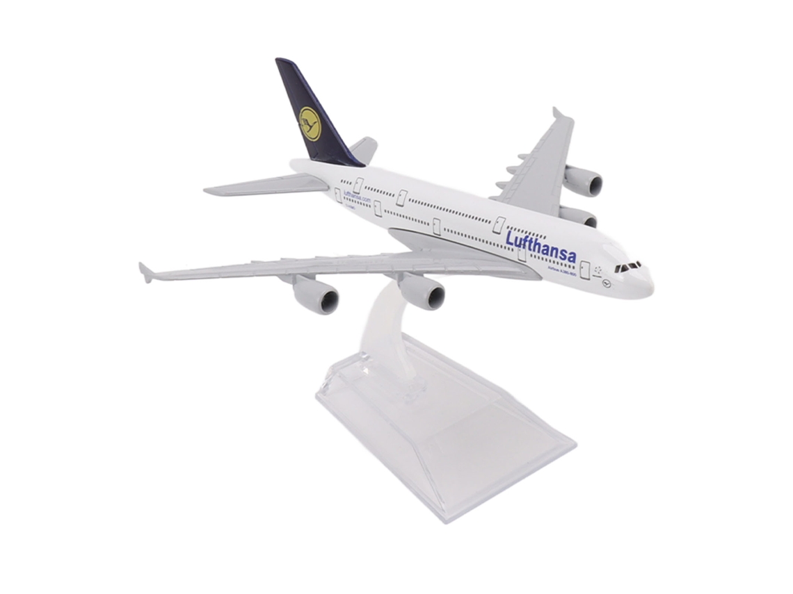Modelo De Avión Coleccionable Decorativo De Aleación Fundida A Presión, Juguete Para Niños