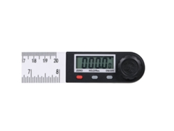 Régua de Ângulo Digital 0-200mm 360° com Display LCD | S/MARCA