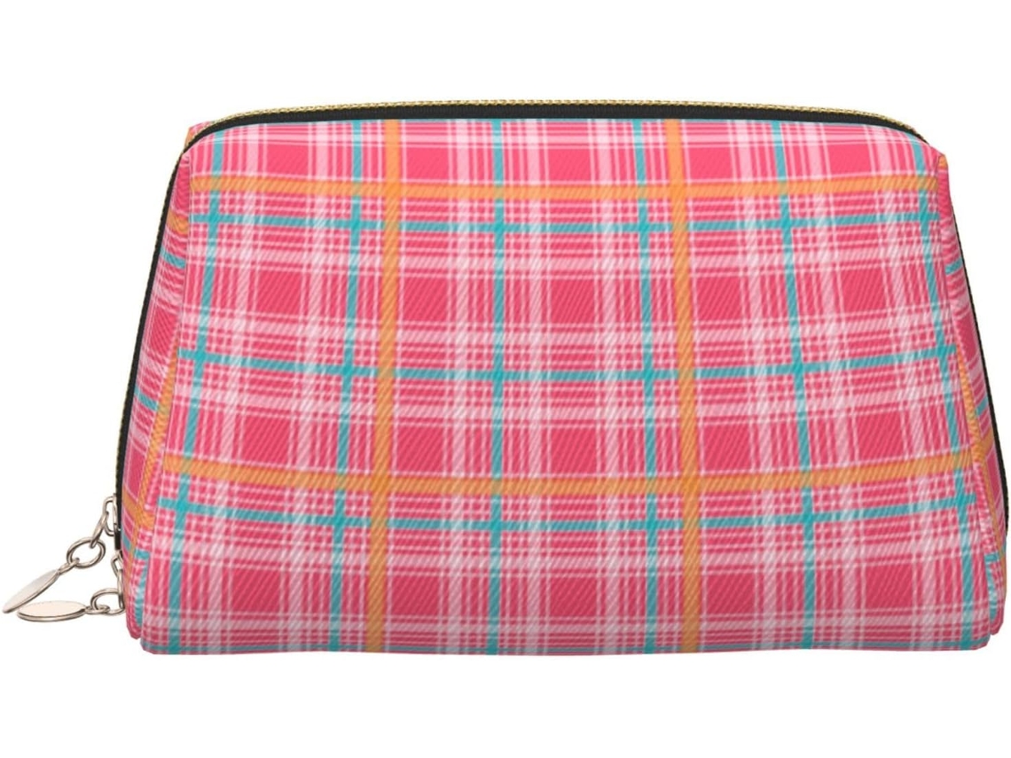 Neceser De Viaje Cuero Organizador Para Mujer Diseño Estampado Vacaciones