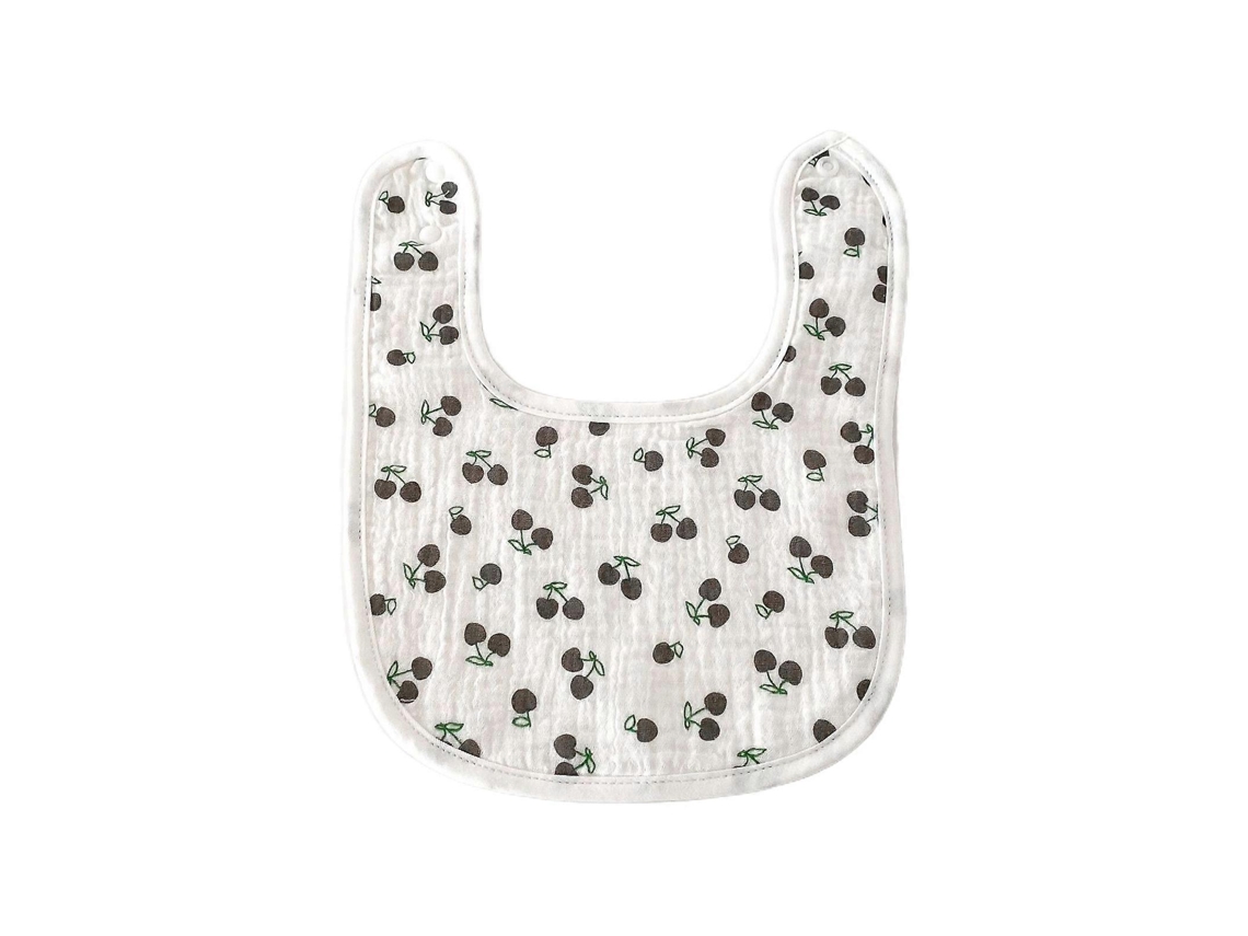 Lindos y prácticos baberos para bebé, baberos de algodón absorbente para recién nacidos, baberos con varios estampados para la alimentación y la dentición.