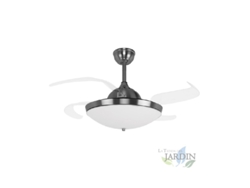 Ventilador de Techo ORBEGOZO 3 Aspas Retráctiles Luz Led [Clase de Eficiencia Energética A+]
